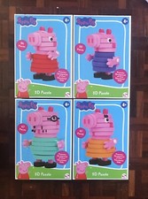4 x Puzzle 3D Peppa Pig -