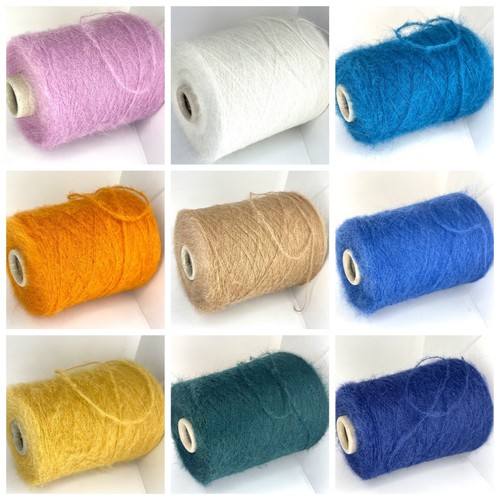 Multicolor alpaca wool fluffy - multicolor,