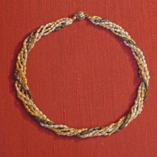 Collana girocollo torchon con