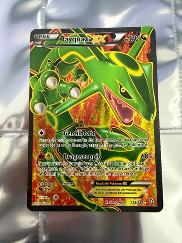 Pokemon card rayquaza full - ex,