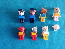 Lotto Lot 7 Personaggi Lego Fabuland