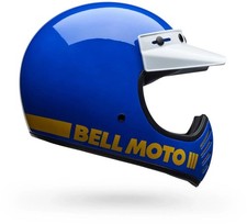 Bell Moto-3 Classic Gloss Blue
