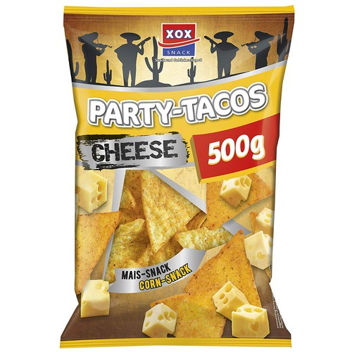 Xox party tacos nacho gusto - nacho,