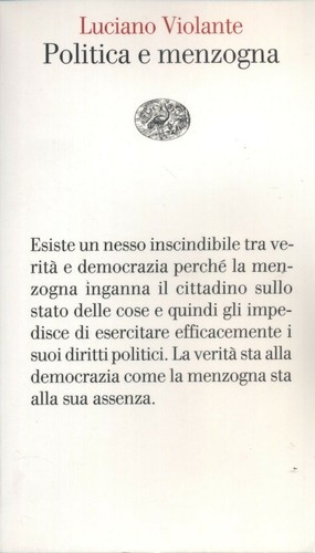 Politica menzogna luciano - e,