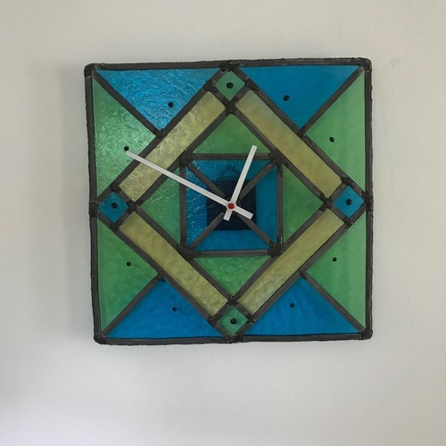 Orologio muro vetro - orologio, in
