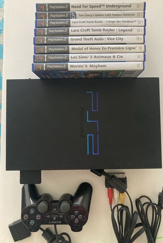Console ps2 fat scph - console, scph-30004