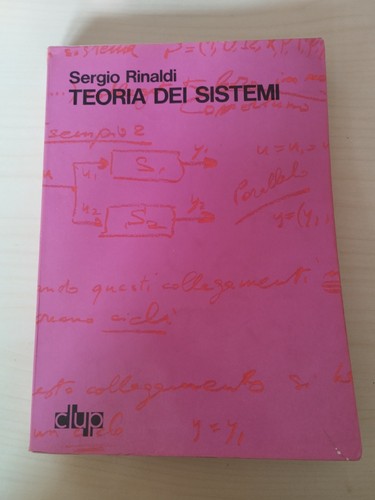 Libro teoria dei sistemi - teoria,