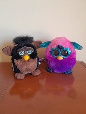 Coppia Furby Hasbro Boom Cristallo 2012 Buddies Gorilla 1999