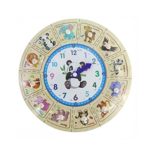 Orologio educativo legno - orologio,