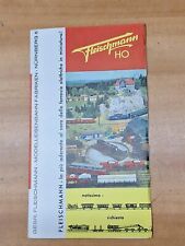 Fleischmann Catalogo pieghevole Anno 1963 in Italiano 12 Facciate
