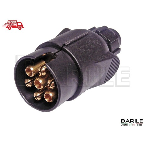Spina corrente 12v 7 poli - 12v,