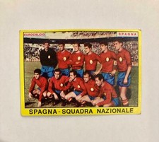 Spagna squadra Nazionale - Figurina Calciatori Panini 1966 1967 ottima