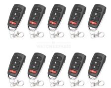 10 PEZZI TELECOMANDO Radiocomando Universale 433MHz per Cancelli e Garage