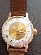 MONTRE MÉCANIQUE PLAQUE OR