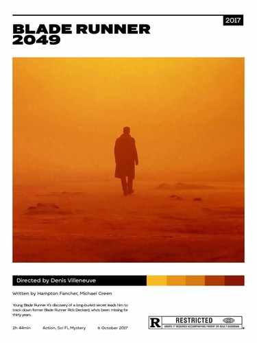 Blade runner 2019 minimalist - runner,