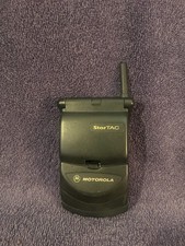 Vintage black motorola startac - motorola,