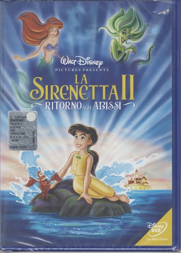 Dvd walt disney sirenetta - walt,