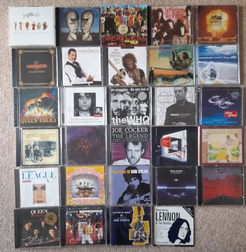 Rock cds bundle job lot - lot, prog