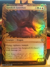 MTG Karakyk Guardian FOIL NM ENG Dragon Drago