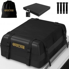 Box Tetto per Auto 425L Borsa da Tetto Portapacchi Antiscivolo Robuste Impermeab