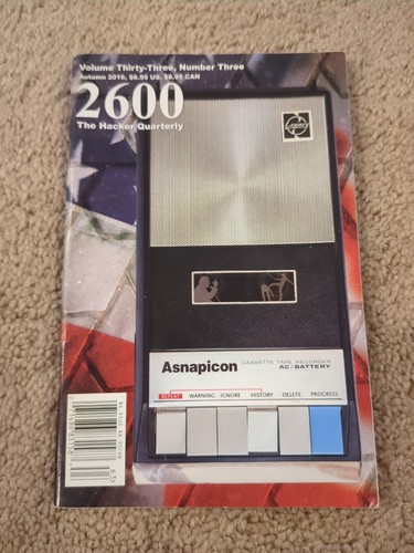 2600 the hacker - the, quarterly