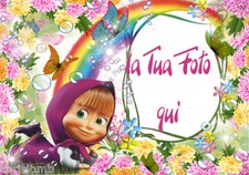 Cialda MASHA E L'ORSO