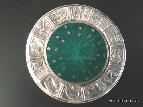 Orologio scrivania firmato - orologio,