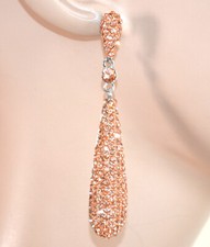 Orecchini donna argento strass