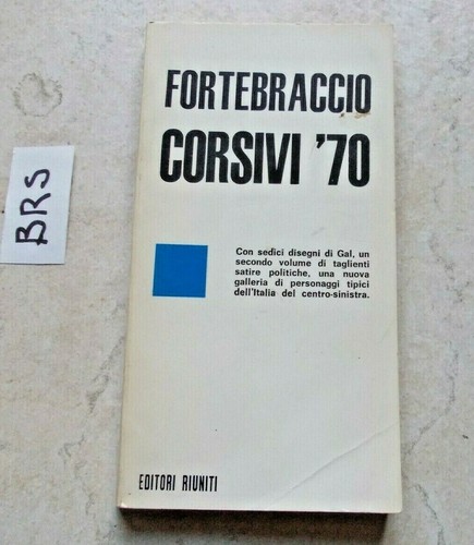 Libro corsivi fortebraccio - corsivi, 70