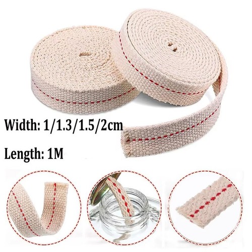 Flat cotton wick core - core, for
