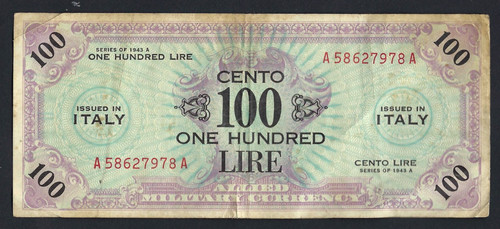 Allied military currency - military,