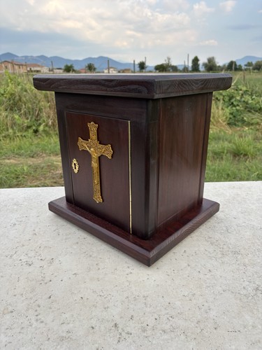 Tabernacolo legno noce e - tabernacolo,