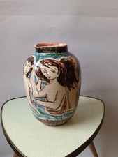 Vaso Ceramica Marcello Fantoni  Anni 50