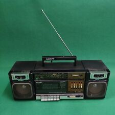 BOOMBOX RADIO STEREO CASSETTE GHETTO BLASTER SONY CFS 1000L VINTAGE RETRO TECH?