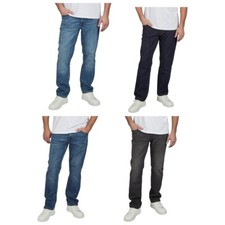 Mustang Jeans Uomo Elasticizzato Lungo Straight Fit Washington Jeans Pantaloni Denim