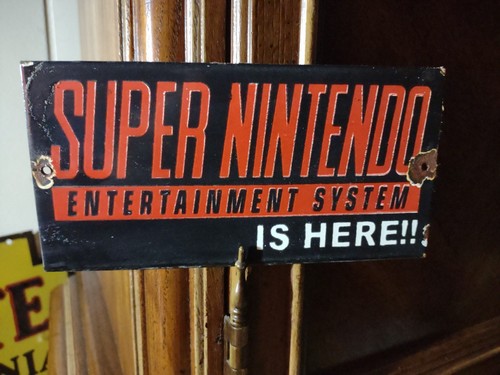 Insegna videogioco super - insegna,