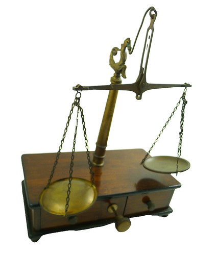 Antica bilancia precisione - antica,