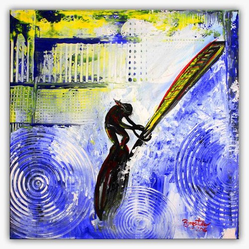 Quadro acrilico burgstaller - quadro,