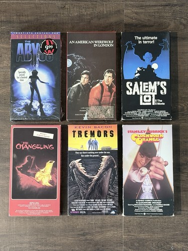 Horror vhs lot tapes the - horror, ~
