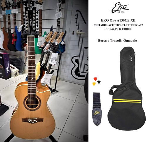 Eko one a150ce xii chitarra - eko,