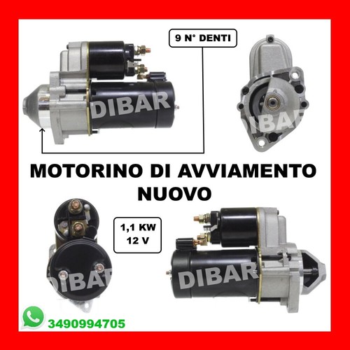 Motorino avviamento nuovo - di,