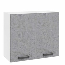 Mobile pensile per cucina componibile cemento ante 80 cm Mobili pensili cucine