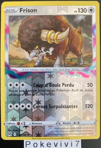 Carte pokemon frison 148 196 - pokemon,