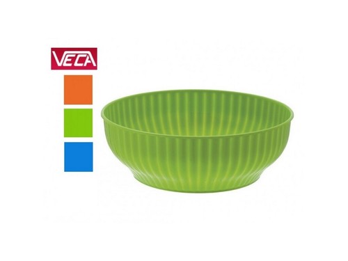 Insalatiera plastica costolata - insalatiera,