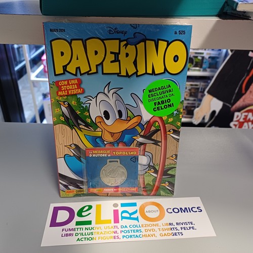Paperino 525 medaglia - n.525,