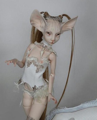 Bambola nuda msd sphynx - bambola,