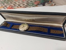 Avia vintage orologio uomo meccanico carica manuale quadrante nido ape 35 mm