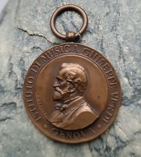 Medaglia Istituto di Musica Giuseppe Verdi Genova 1924 -1925 Premio (P. Ferrea)