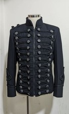 Giacca Militare Uomo Nera