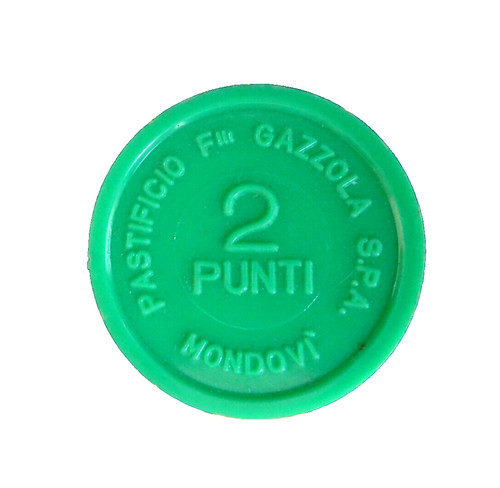 Gettone plastica anni - plastica,